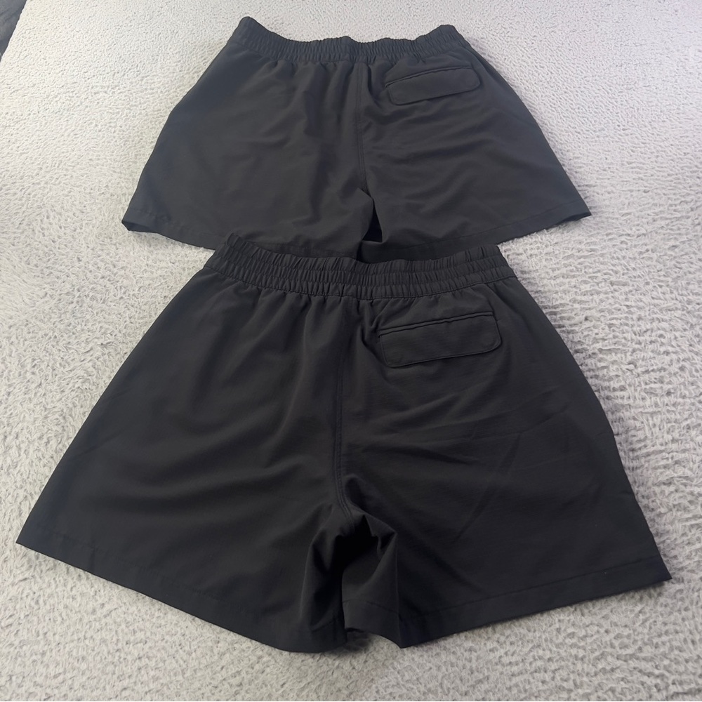 Athleta Boundless Shorts Womens XS Black Athletic Travel Casual Set of 2 - Picture 2 of 8